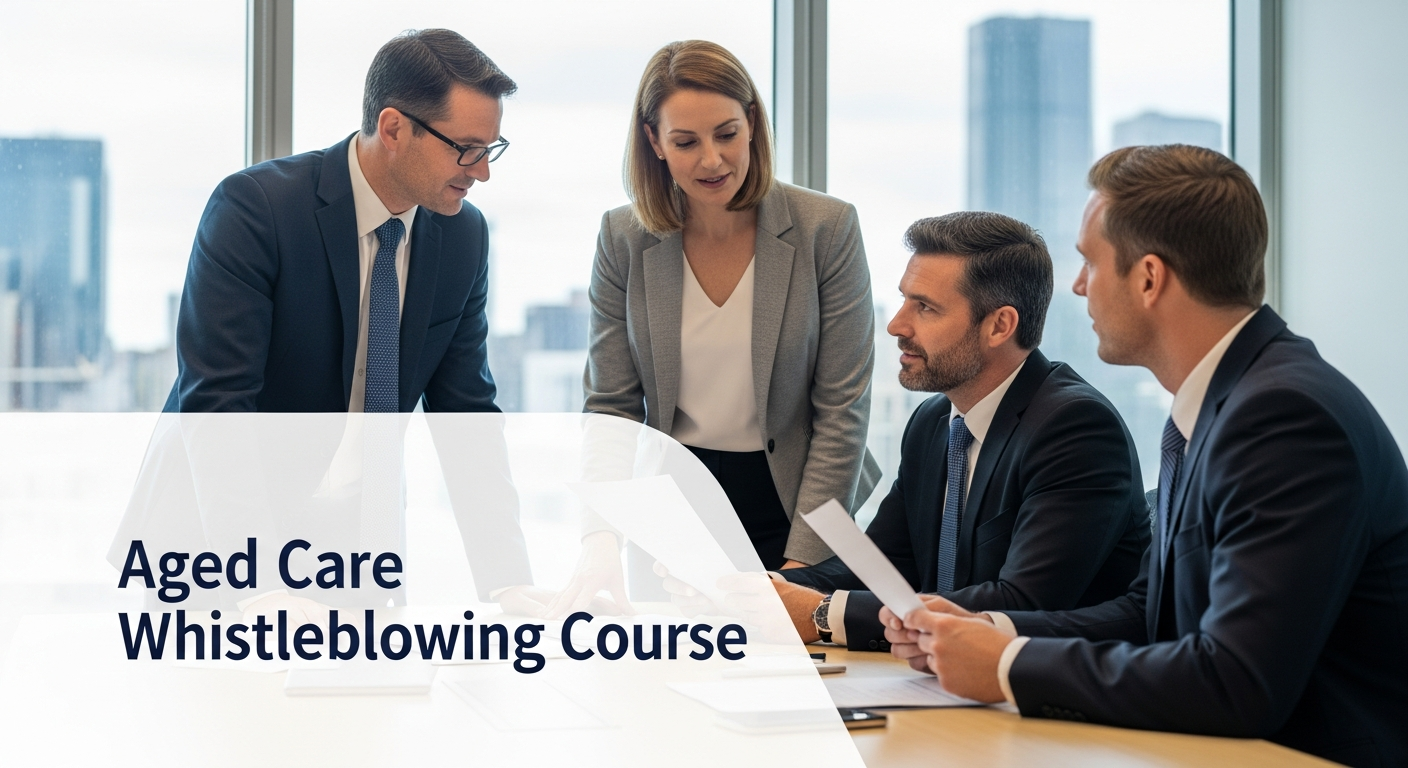 Aged Care Whistleblowing Course