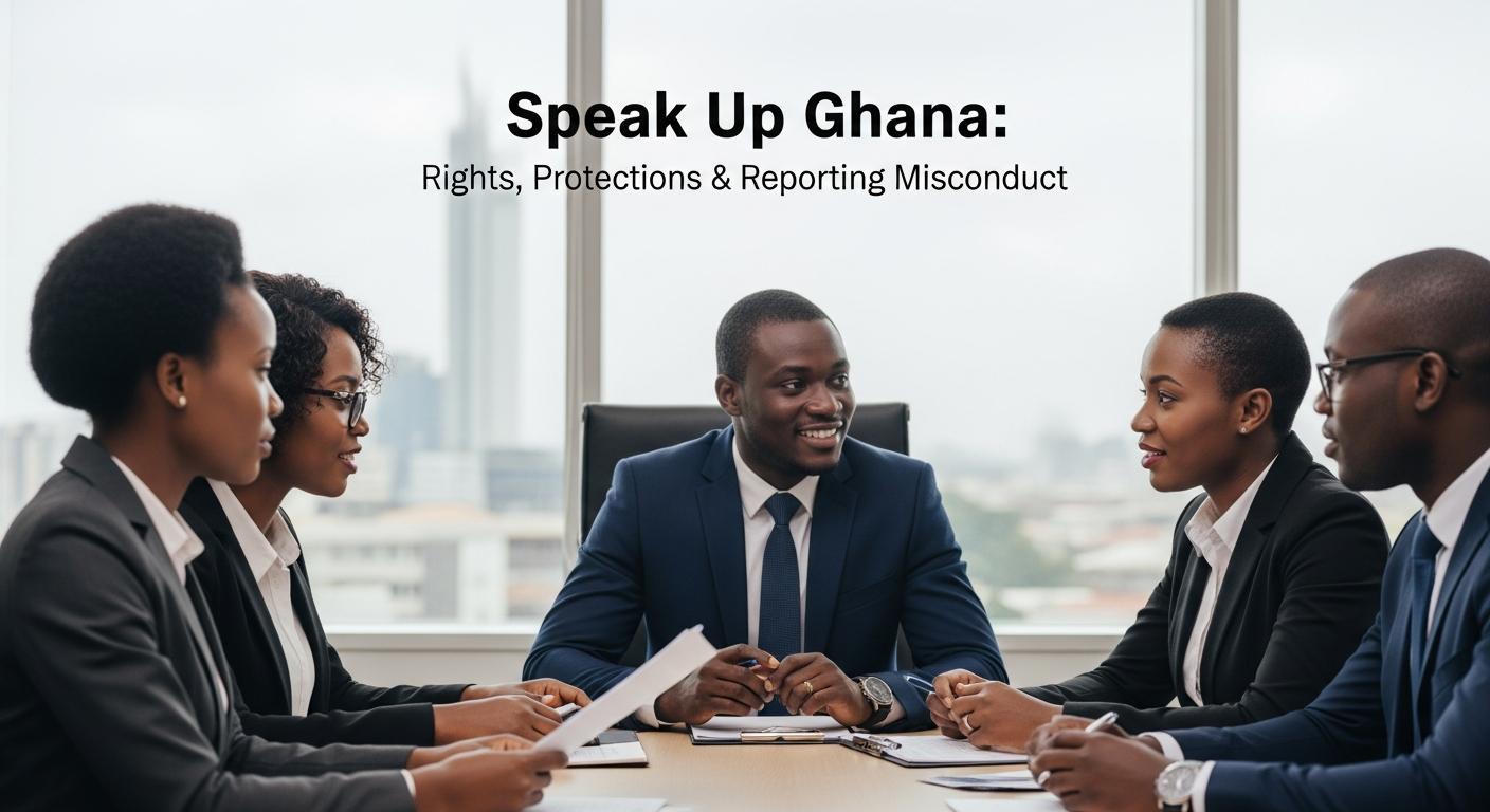 Speak Up Ghana: Rights, Protections & Reporting Misconduct