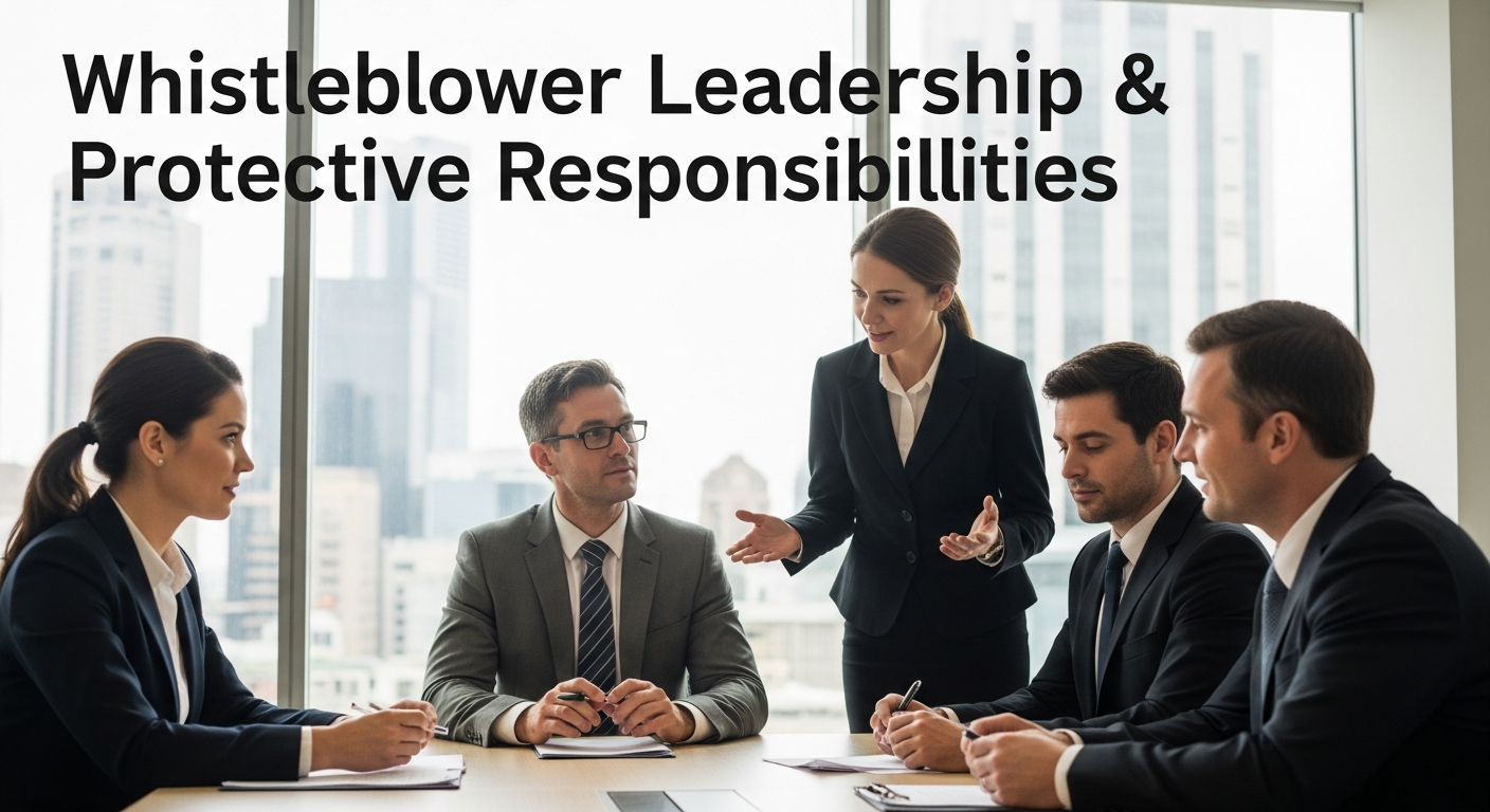 Whistleblower Leadership & Protective Responsibilities
